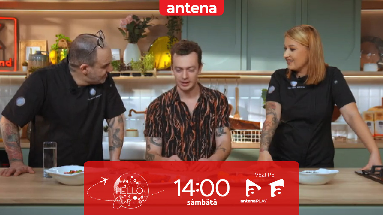 Hello Chef sezonul 10, 18 octombrie 2025. Confruntarea dintre Roxana Blenche și chef Samuel. Verdictul lui Jean Gavril