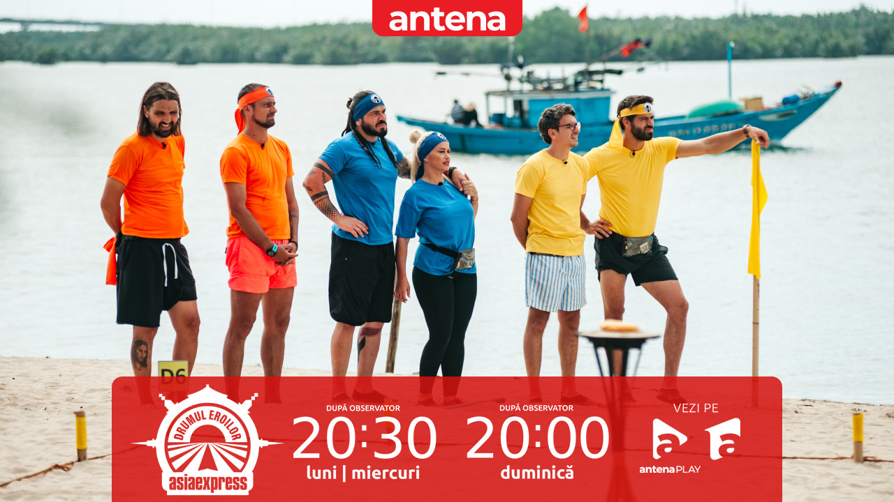 Asia Express, 19 octombrie 2025. Ce echipă a câștigat jocul de amuletă