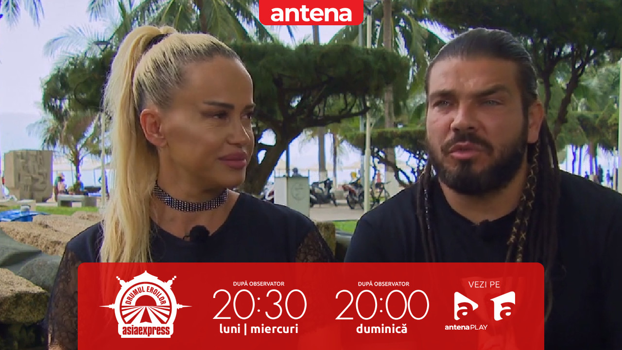 Asia Express, 20 octombrie 2025. Anda Adam și soțul ei și-au făcut declarații de dragoste
