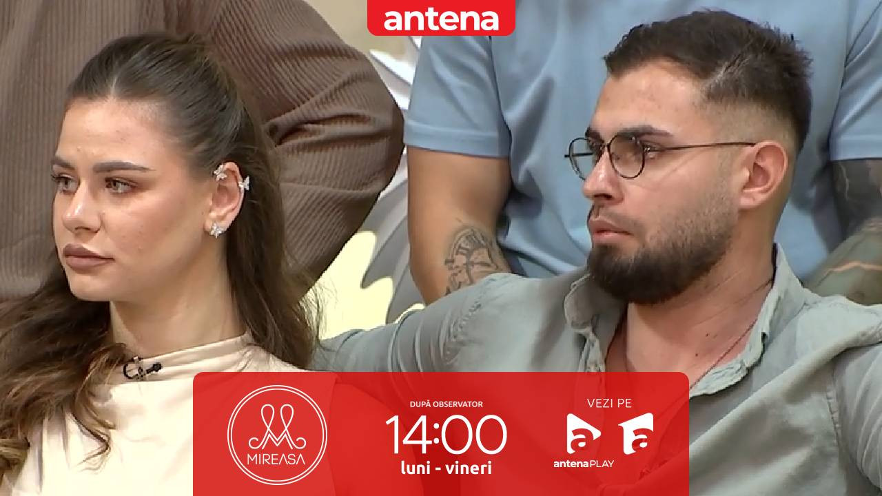 Mireasa sezonul 12, 20 octombrie 2025. Diana, deranjată că Sorin nu o susține &icirc;n conflictul cu Ștefania: &bdquo;Ești puțin cam rea&rdquo;