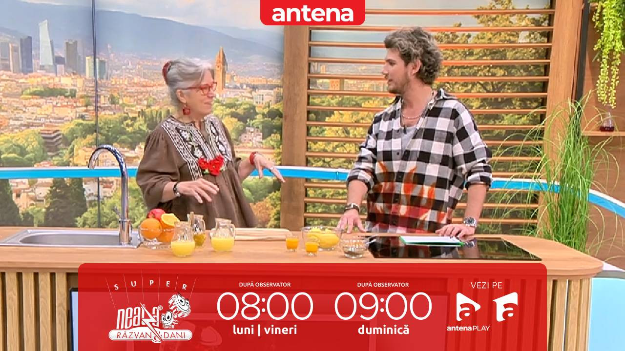 Super Neatza, 20 octombrie 2025. Shot-uri sănătoase pentru energie și imunitate! Idei simple pentru fiecare zi