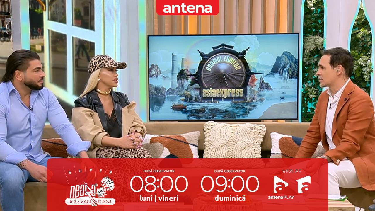 Super Neatza, 21 octombrie 2025. Anda Adam și Joseph, dezvăluiri din aventura Asia Express