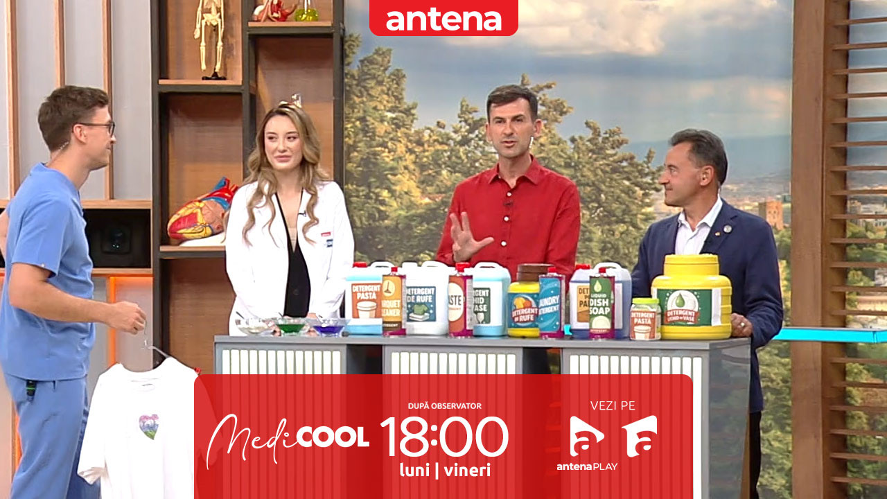 Medicool sezonul 9, 21 octombrie 2025. Testul detergentului - parfumat vs. neparfumat