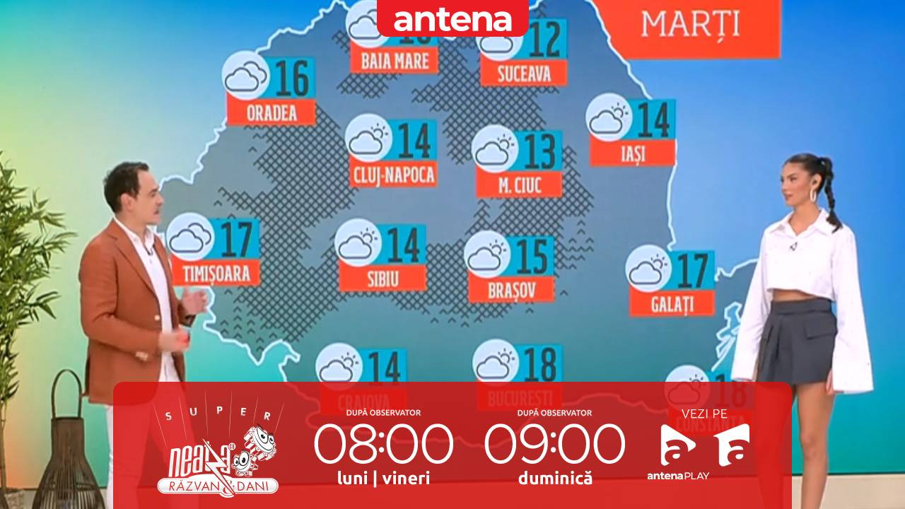 Super Neatza, 21 octombrie 2025. Prognoza meteo cu Ramona Olaru: Temperaturile sunt &icirc;n creștere