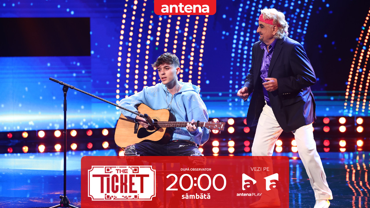 The Ticket, Sezonul 1, 25 octombrie 2025. Dani Hoodie și Funny Dad au cântat și au dansat împreună pe scenă