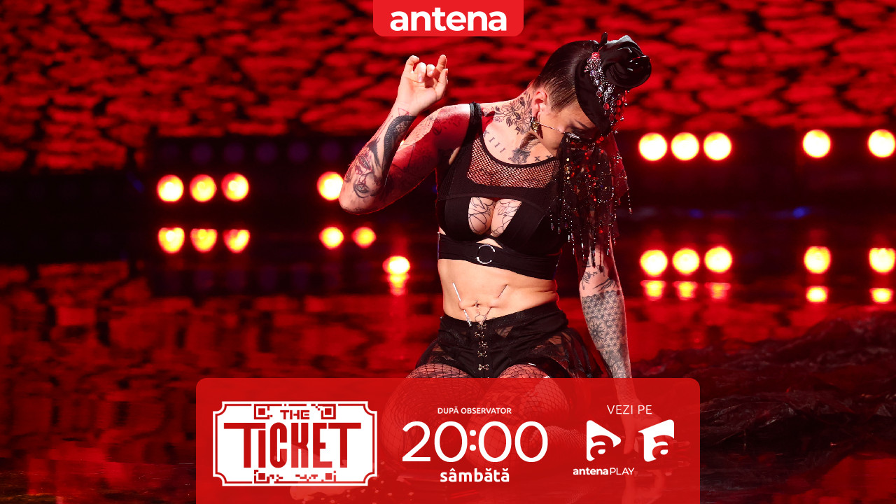 The Ticket, Sezonul 1, 25 octombrie 2025. Alenee Aisha, număr de contosionism aerian! Jurații sunt uluiți de momentul ei