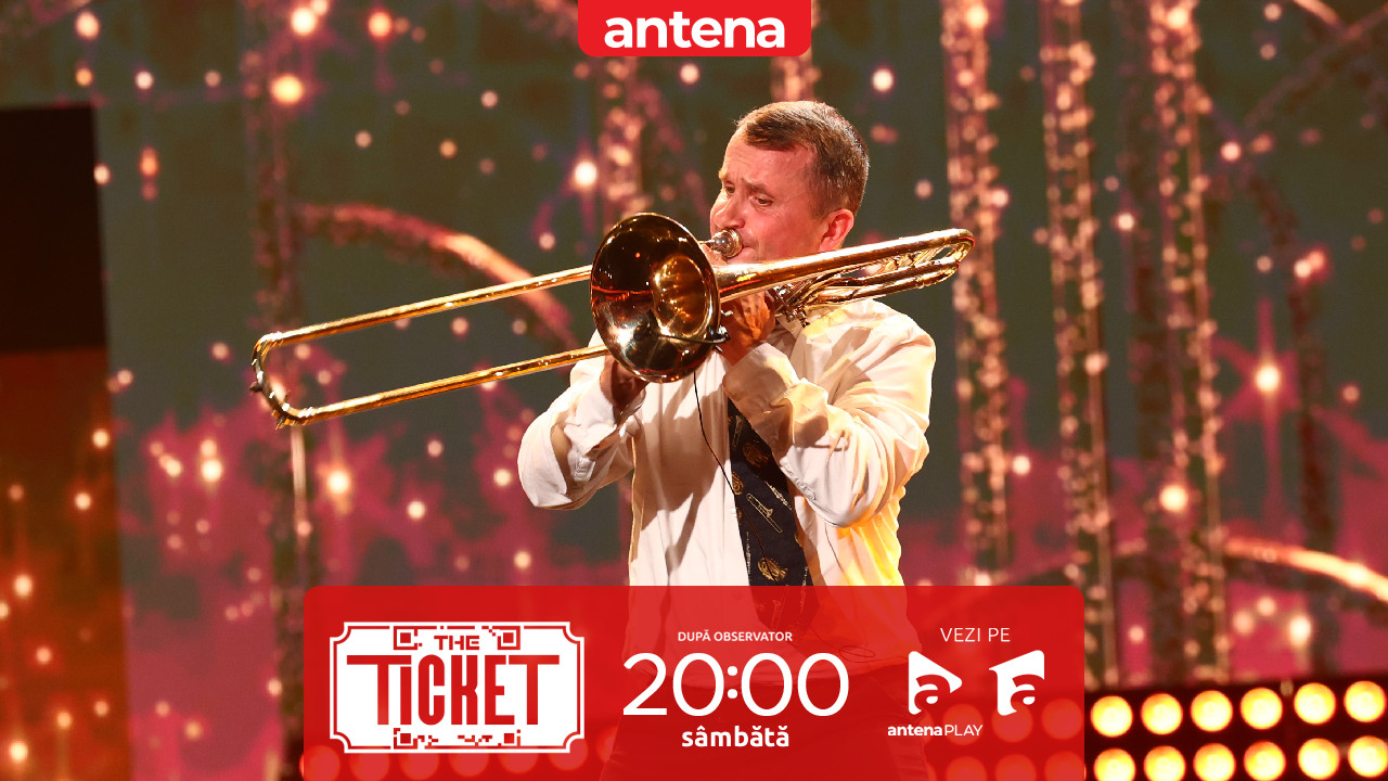 The Ticket, Sezonul 1, 25 octombrie 2025. Ionică fără frică cântă la trombon! Ce i-au spus jurații