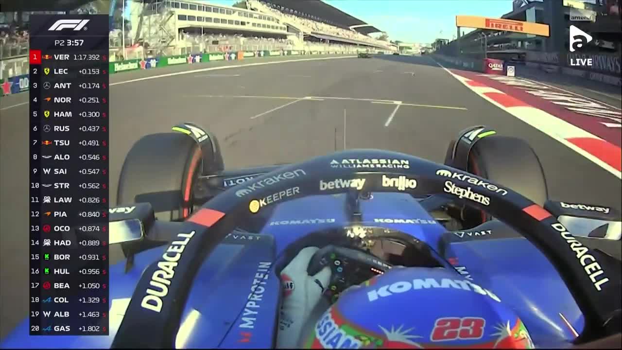 Antrenament 2 | Formula 1: Marele Premiu al Mexicului 2025