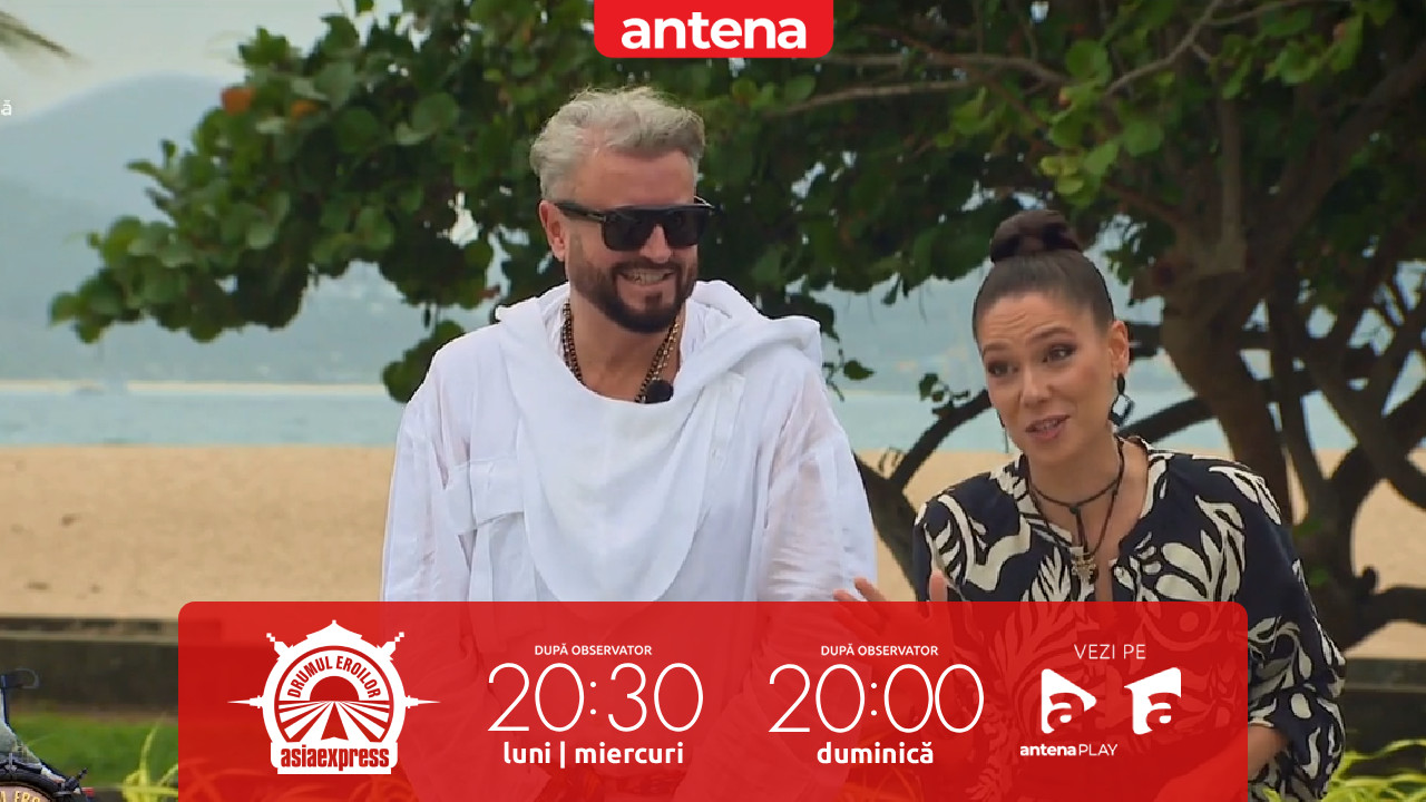 Asia Express, 26 octombrie 2025. Cătălin Botezatu s-a alăturat echipei Karmen - Olga sub formă de handicap