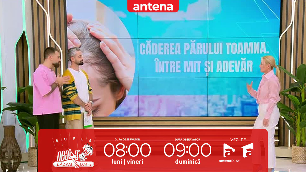 Super Neatza, 27 octombrie 2025. &Icirc;ntre mit și realitate: căderea părului toamna