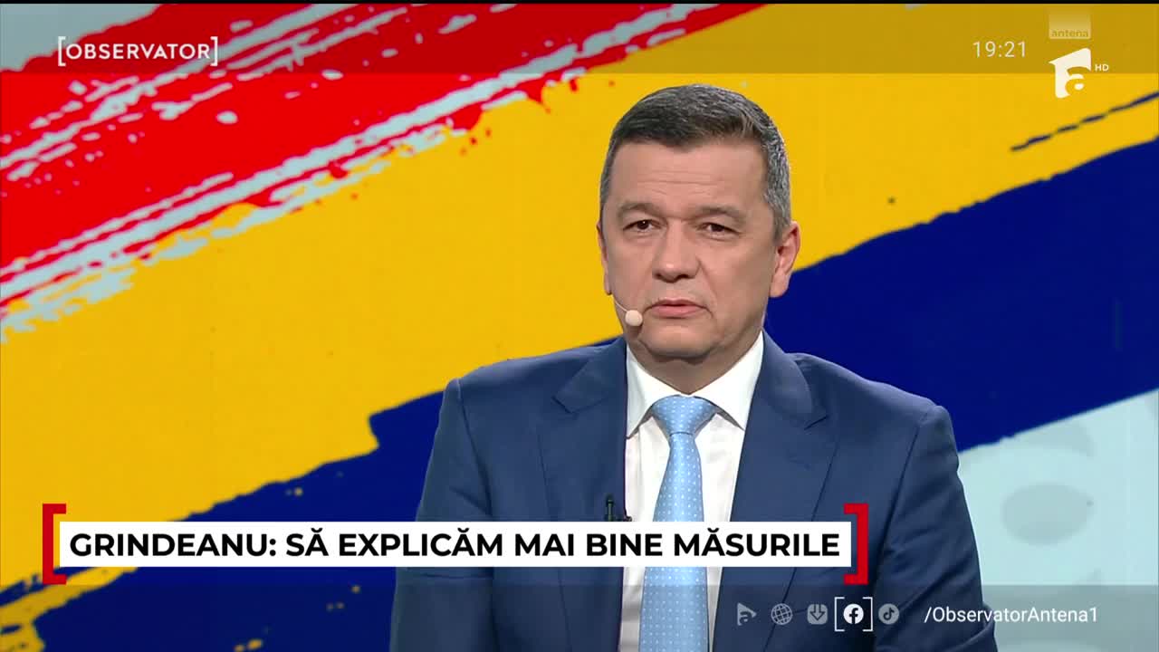 Observator | Studiu Național IPSOS-Antena: Sorin Grindeanu