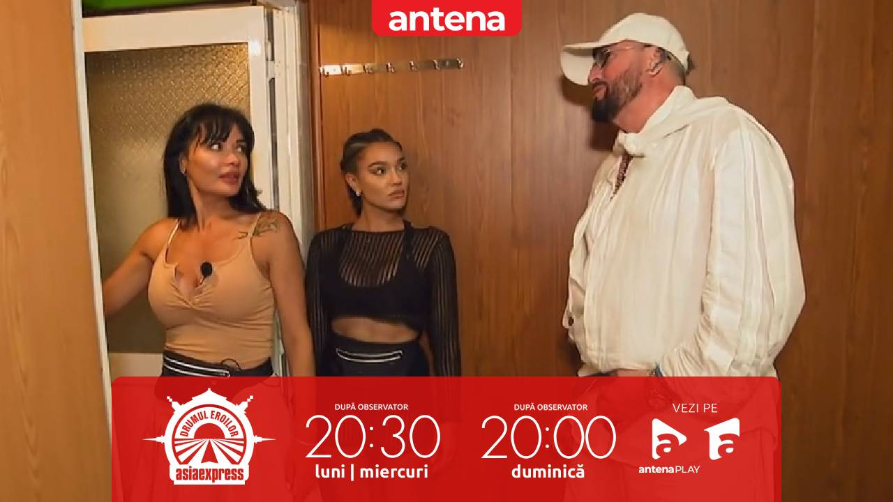 Asia Express, 27 octombrie 2025. Cătălin Botezatu, Olga Barcari și Karmen Simionescu, veste surpriză de la gazdă! Unde au dormit