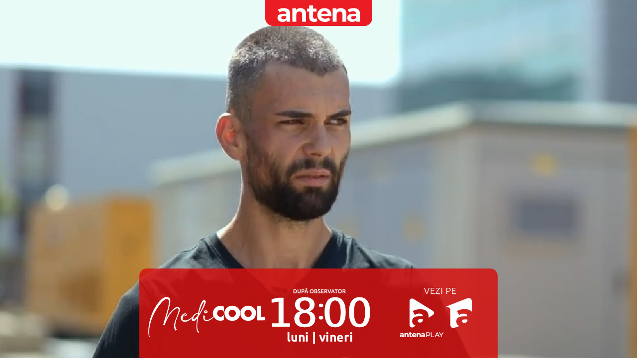 Medicool sezonul 9, 28 octombrie 2025. Alex avea 147 de kilograme! A slăbit într-un timp record după ce a primit un diagnostic crunt