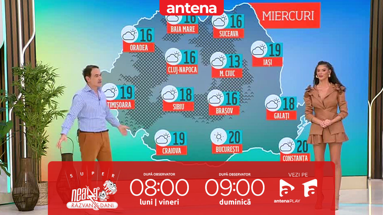 Super Neatza, 29 octombrie 2025. Prognoza meteo cu Ramona Olaru: Cer mai mult senin şi temperaturi plăcute