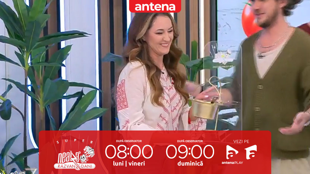 Super Neatza, 31 octombrie 2025. Adela Alexandra c&acirc;știgă finala &rdquo;Dă-te mare, cu zacusca din dotare!