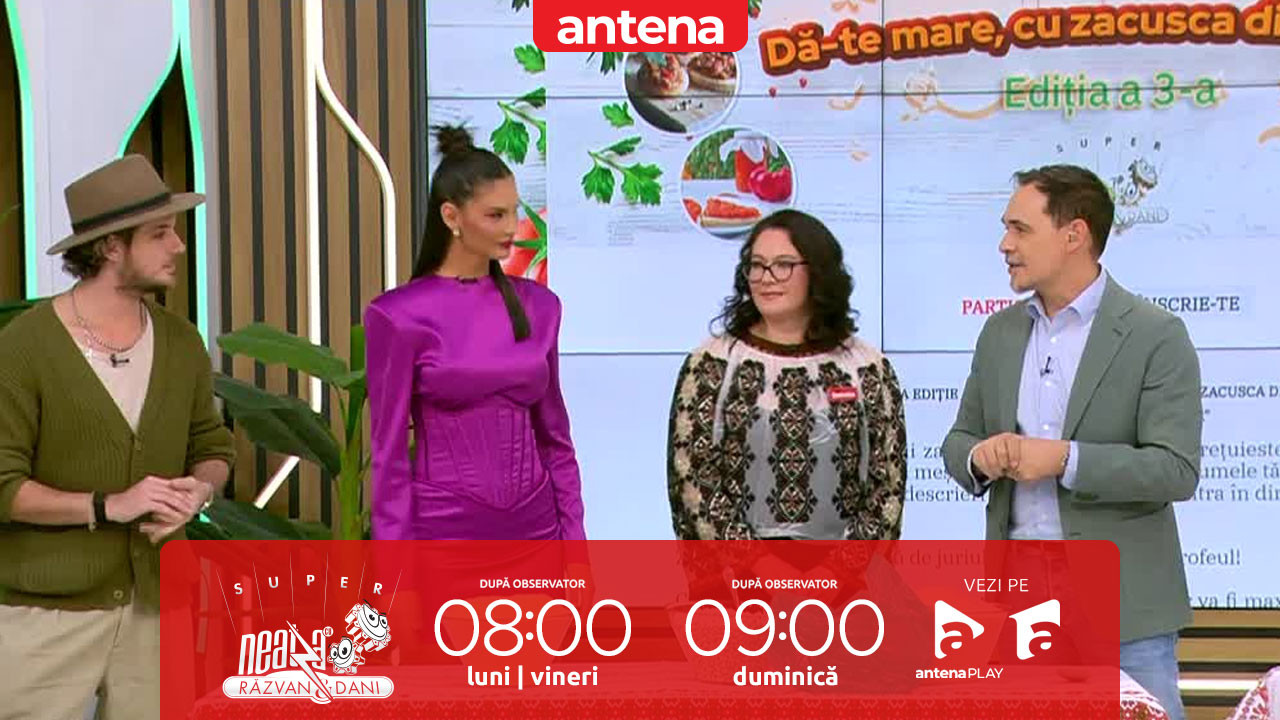 Super Neatza, 31 octombrie 2025. Finala concursului &rdquo;Dă-te mare, cu zacusca din dotare!&rdquo;. Cine a c&acirc;știgat proba c&acirc;ntarului