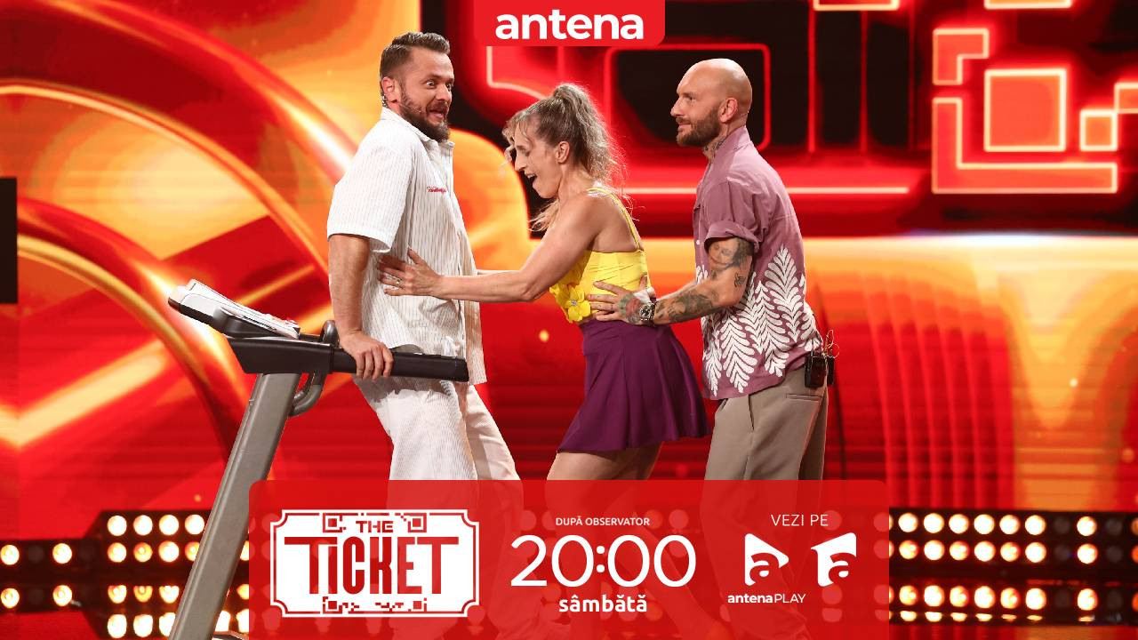 The Ticket, Sezonul 1, 1 noiembrie 2025. Mihaela Ionescu a surprins cu un dans pe tocuri pe banda de alergat