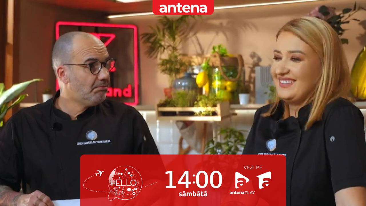 Hello Chef sezonul 10, 1 noiembrie 2025. Chef Samuel și Roxana Blenche, o nouă provocare în bucătărie! Ce rețete au de gătit pentru Cesima și Alexia Țalavutis