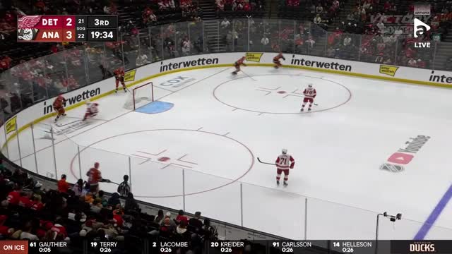 NHL | Detroit Red Wings - Anaheim Ducks