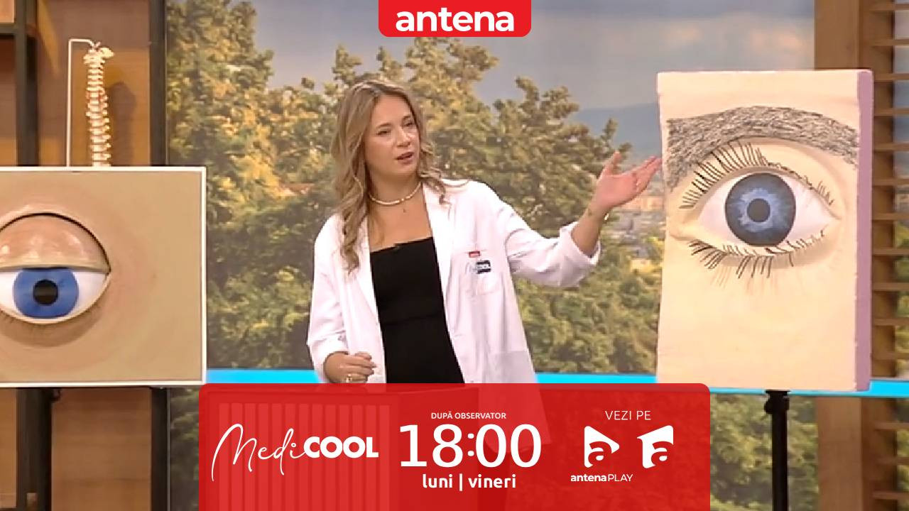 Medicool sezonul 9, 3 noiembrie 2025. Miochimia oculară: De ce se zbate ochiul și când trebuie să ne îngrijorăm