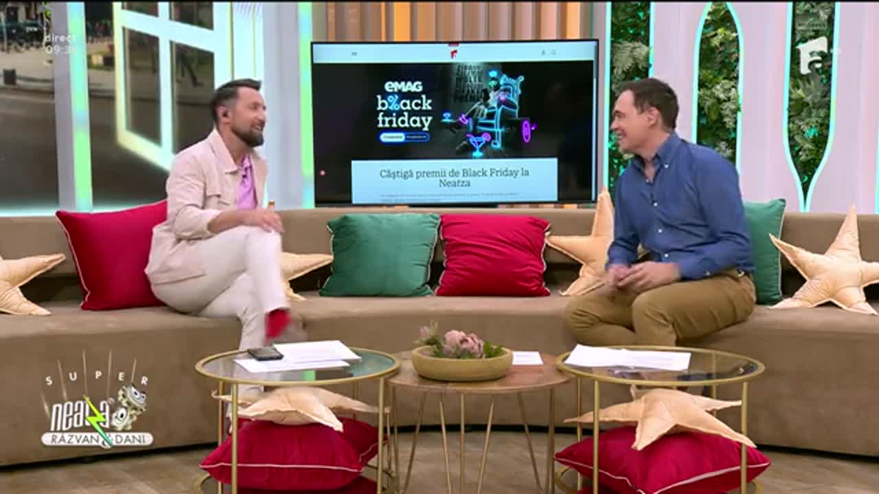 Află cum poți câștiga vineri, pe 7 noiembrie, de Black Friday premii în emisiunea Neatza