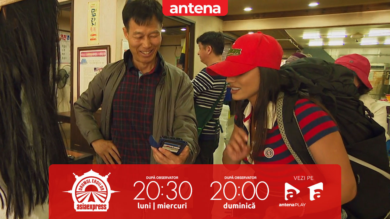 Asia Express, 4 noiembrie 2025. Vedetele, provocate să găsească un coreean care să recite o frază în română