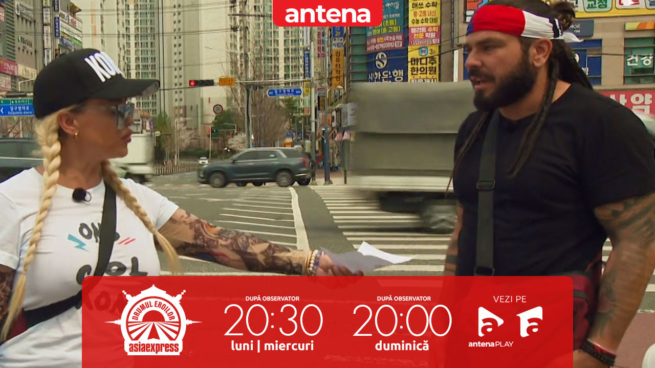 Asia Express sezonul 8, 5 noiembrie 2025. Joseph Adam a răbufnit la autostop. Ce a putut să-i spună soției lui: „M-ai zăpăcit!”