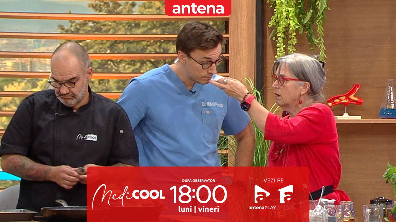 Medicool sezonul 9, 7 noiembrie 2025. Remediile naturale care ne pot ajuta când avem stări de leşin