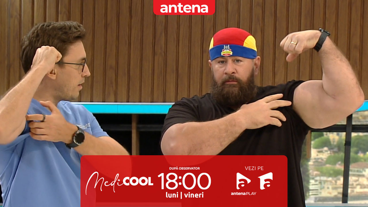 Medicool sezonul 9, 7 noiembrie 2025. Puterea cu care strângi pumnul poate prezice cât ești de sănătos!