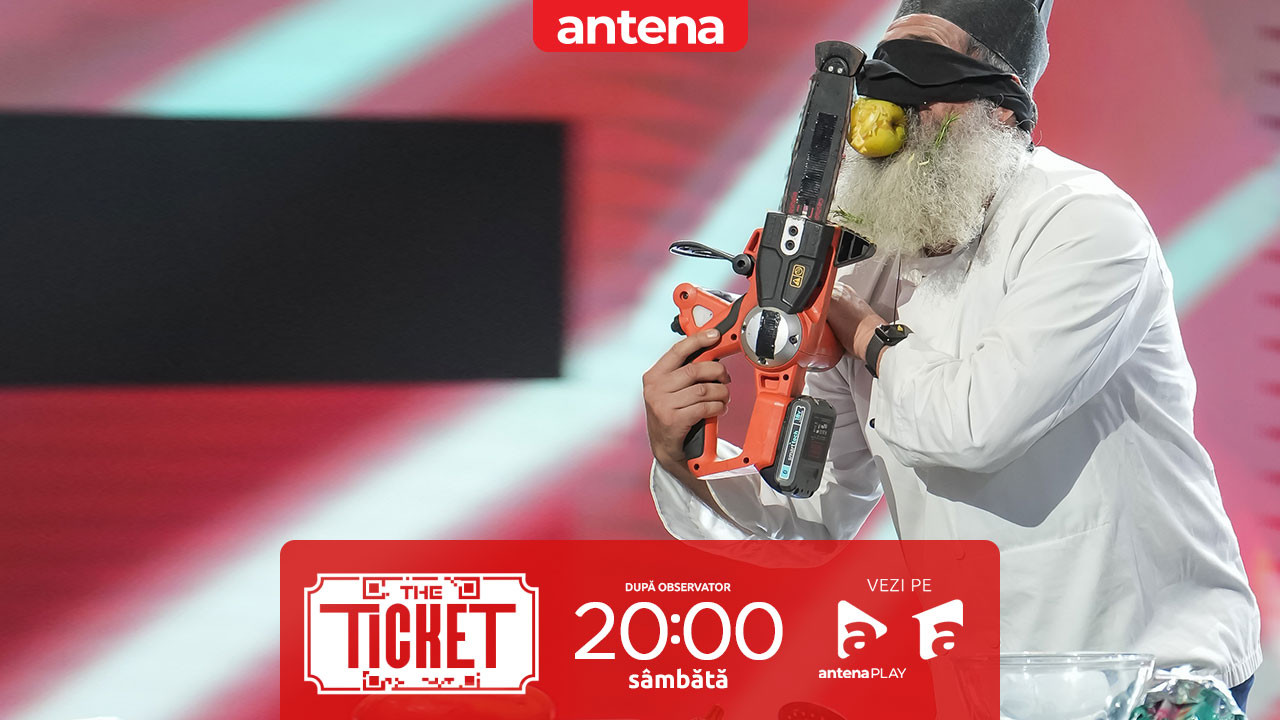 The Ticket, Sezonul 1, 8 noiembrie 2025. Yann Magiegore, bucătarul-fachir! Concurentul a folosit drujba legat la ochi, în bucătărie