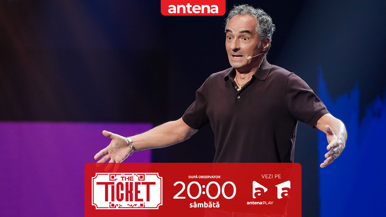The Ticket, Sezonul 1, 8 noiembrie 2025. Marius Săvescu, omul cu o mie de voci, imitații spectaculoase!