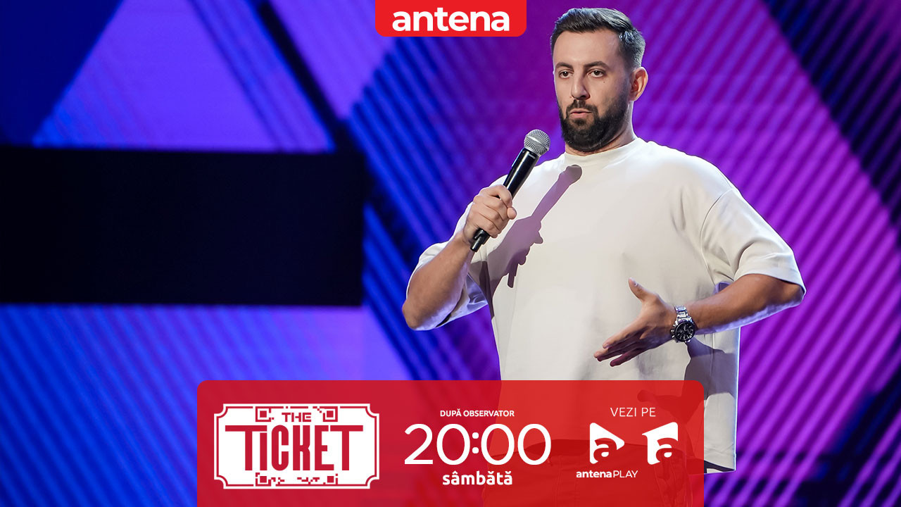 The Ticket, Sezonul 1, 8 noiembrie 2025. Popică, stand-up plin de umor inspirat din viața românilor