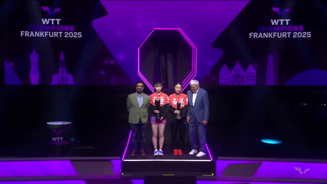 Tenis de masă | Finala WTT Champions Frankfurt 2025: Dang Qiu vs Sora Matsushima