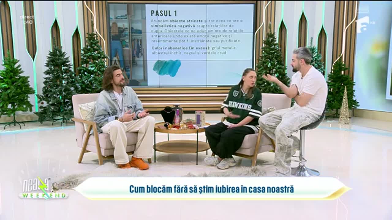 Neatza de Weekend, 9 noiembrie 2025. Care sunt obiectele sau culorile care pot aduce tensiune în relații