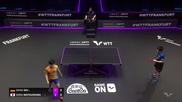 Tenis de masă | WTT Champions Frankfurt 2025: Dang Qiu vs Sora Matsushima