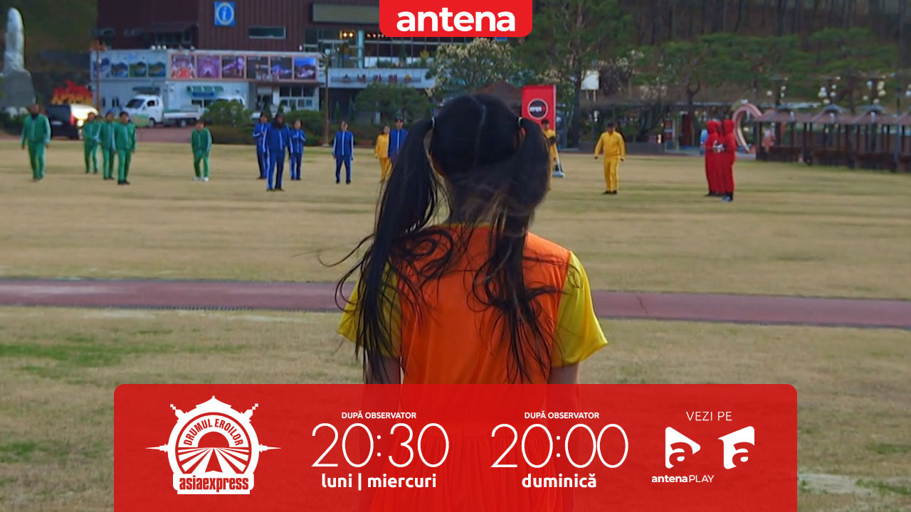 Asia Express, 9 noiembrie 2025. Provocarea ca în Squid Game pentru semifinaliștii sezonului 8!