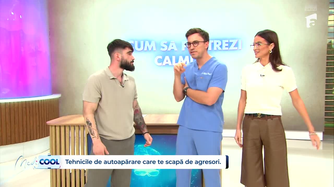 Medicool sezonul 9, 10 noiembrie 2025. Tehnici de autoapărare care te scapă de agresori