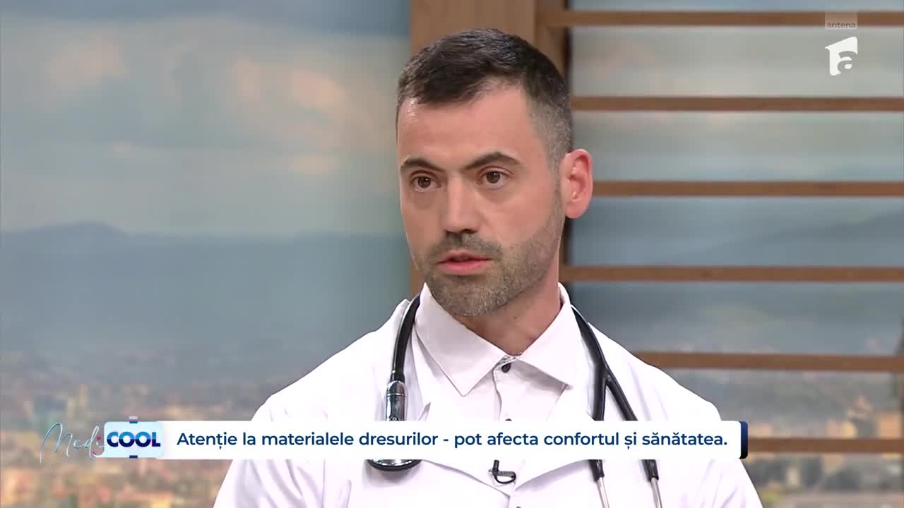 Medicool sezonul 9, 10 noiembrie 2025. Cum pot afecta dresurile sănătatea pielii și circulația