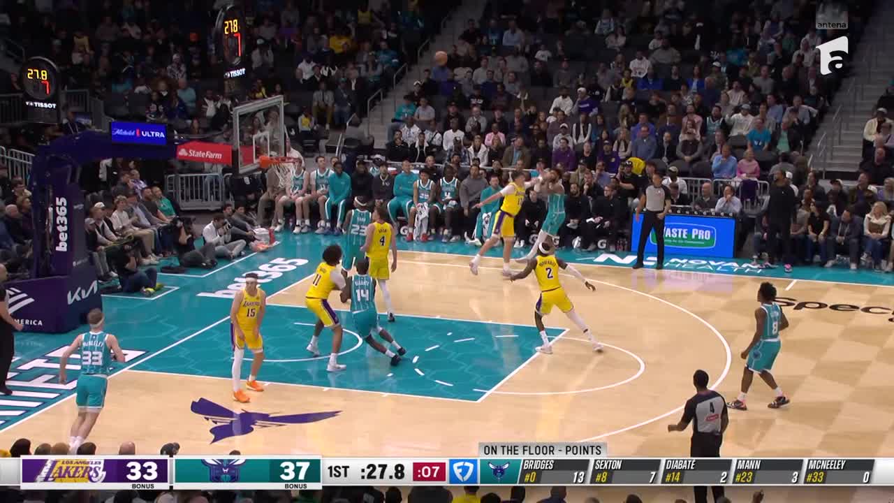 NBA Daily | Los Angeles Lakers vs. Charlotte Hornets