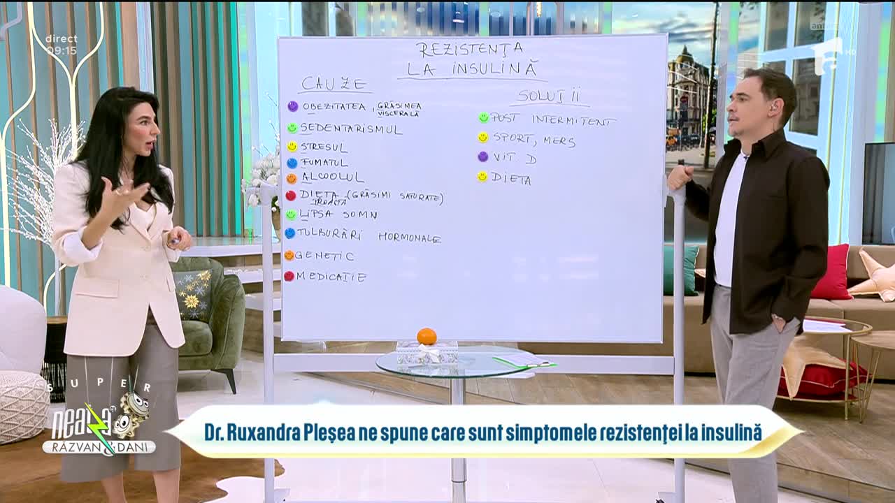 Super Neatza, 13 noiembrie 2025. Rezistența la insulină și cum ne sabotează pierderea în greutate