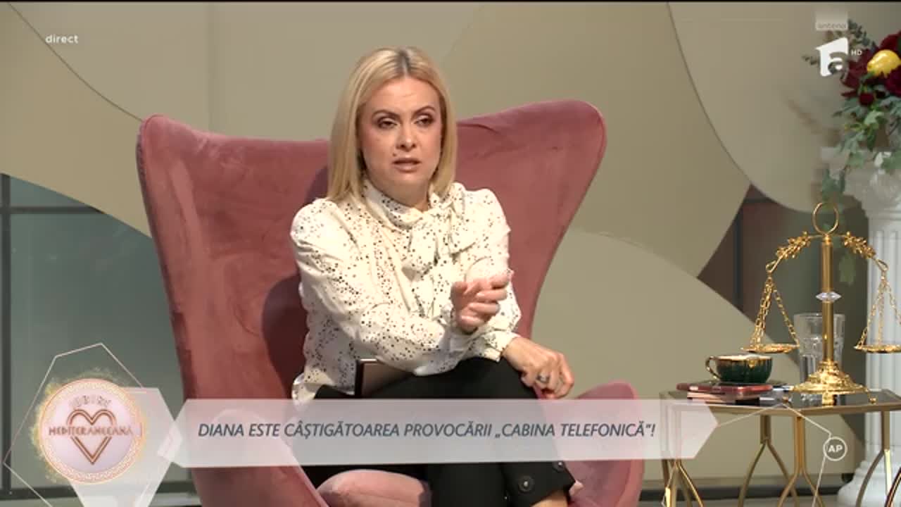 Mireasa sezonul 12, 13 noiembrie 2025. Sorin i-a fost alături Dianei pe tot parcursul provocării cabinei telefonice