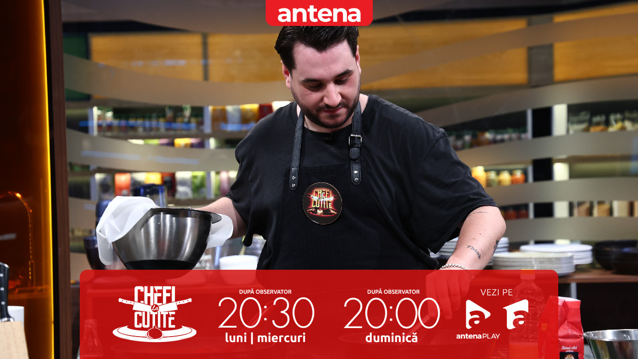 Chefi la cuțite | Sezonul 16, 16 noiembrie 2025. Vladimir Tătaru a făcut cursuri de fashion la Milano: Am stat la prezentări de modă lângă Donatella Versace!