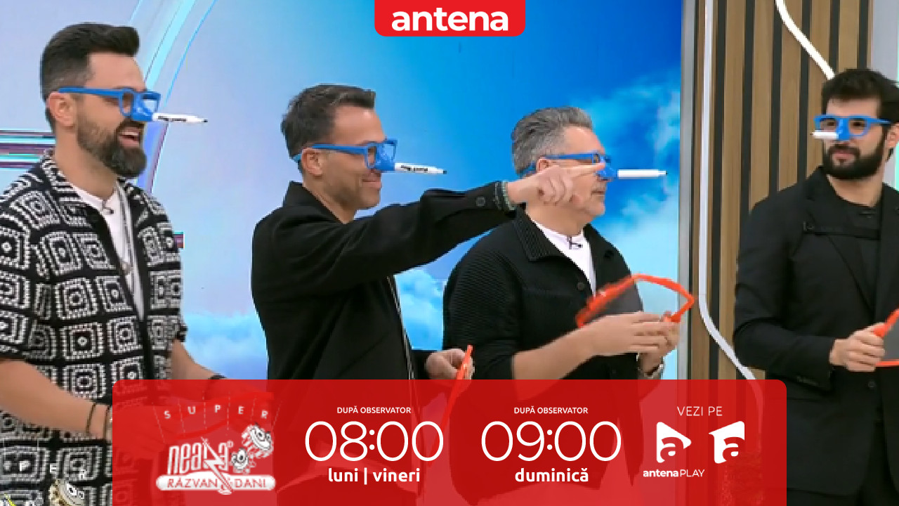 Neatza de Weekend, 16 noiembrie 2025. Confruntarea din chefi și matinali! Ce echipă a câștigat jocul de desenat cu nasul
