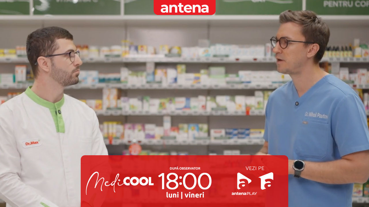 Medicool sezonul 9, 18 noiembrie 2025. Cum se poate face diferența între o infecție virală și una bacteriană, în cazul durerilor în gât