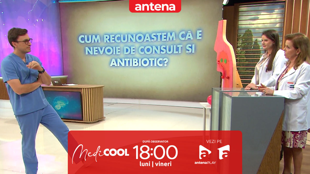 Medicool sezonul 9, 18 noiembrie 2025. Ce este faringita și cum o putem recunoaște