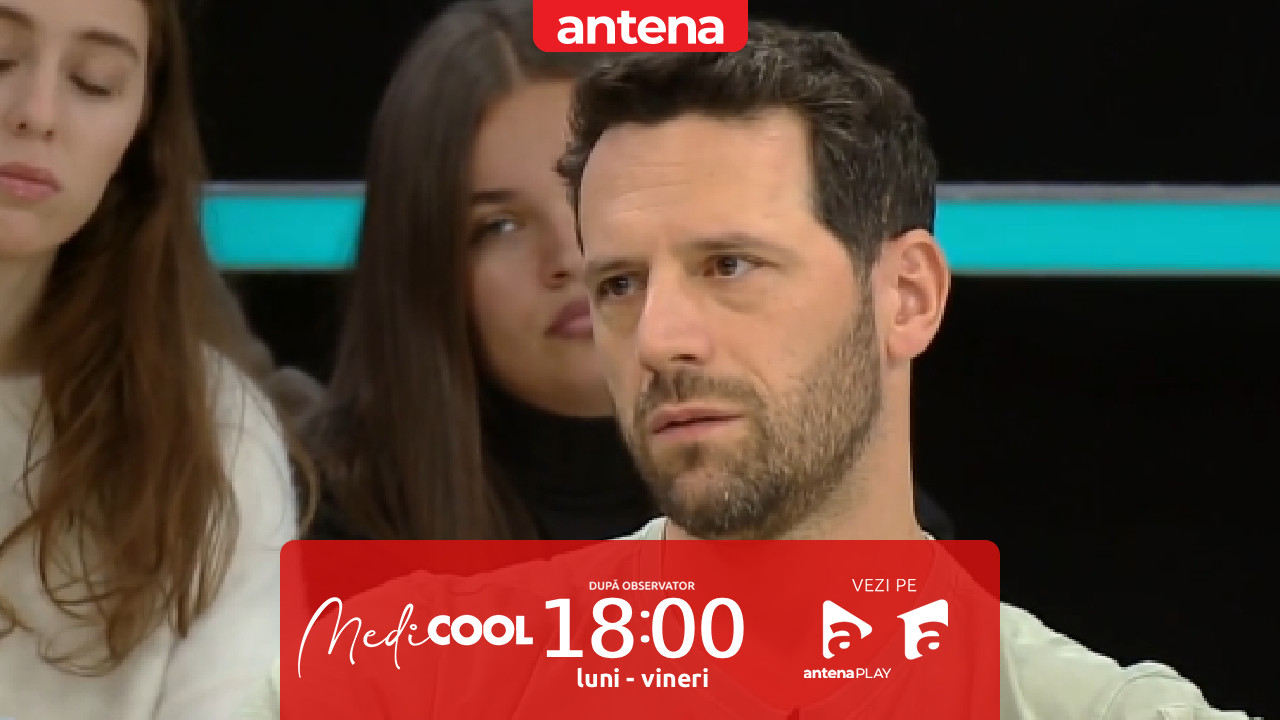 Medicool sezonul 9, 20 noiembrie 2025. Adi Nartea - lecție de curaj după ce o tumoră i-a dat viața peste cap