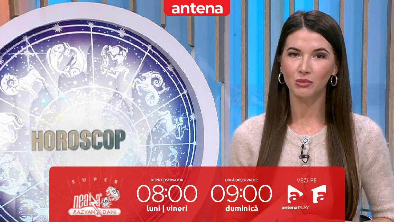 Super Neatza, 21 noiembrie 2025. Horoscopul Zilei cu Claudia Băcuță: Racii trebuie să fie atenție la suprasolicitare