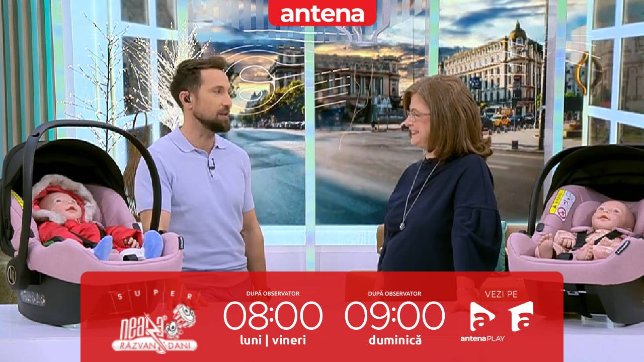 Super Neatza, 21 noiembrie 2025. Siguranța copiilor în mașină iarna. Cum facem scaunul auto 100% sigur