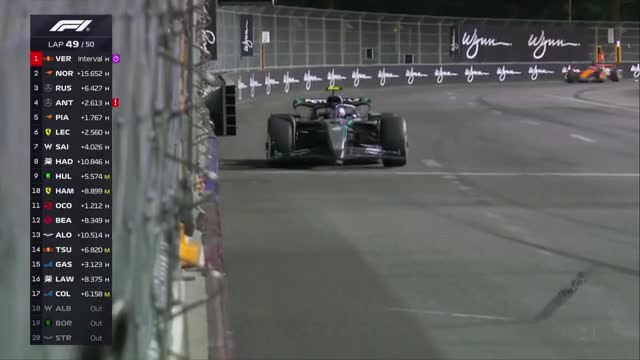 Cursa | Formula 1: Marele Premiu din Las Vegas 2025