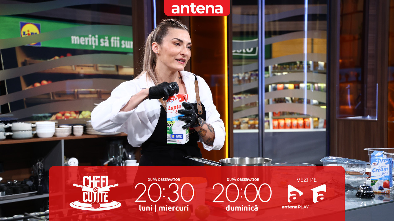 Chefi la cuțite | Sezonul 16, 24 noiembrie 2025. Ștefana Mercori, o concurentă cu visuri mărețe! A absolvit una dintre cele mai prestigioase școli de gastronomie din lume